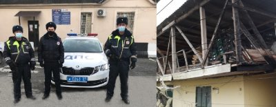 В Кабардино-Балкарии сотрудники ДПС предотвратили угрозу пожара в жилом доме и эвакуировали семью с тремя детьми