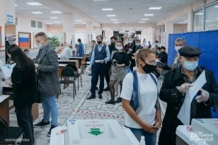Молодежь Приангарья принимает участие в выборах депутатов Государственной Думы Российской Федерации