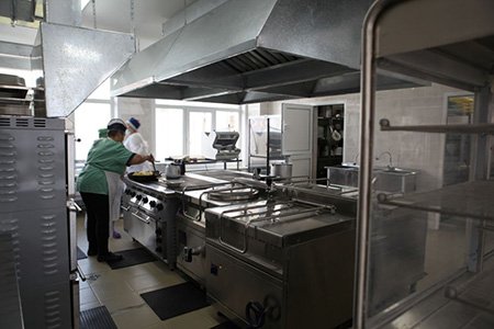 В школе №14 города Иркутска заработал новый пищеблок