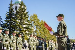Более 70 воспитанников кадетских корпусов Иркутской области дали клятву кадета