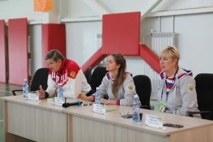 Олимпийцы России встретились с юными баскетболистами Иркутска