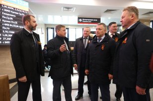 Игорь Кобзев принял участие в торжественном открытии нового корпуса железнодорожного вокзала Иркутск-Пассажирский