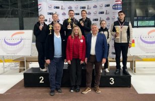 Иркутские спортсмены заняли третье место на международном турнире по кёрлингу среди смешанных пар