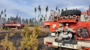 За минувшие сутки в лесном фонде в Иркутской области ликвидировано десять вновь зарегистрированных пожаров