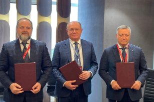 Трехстороннее соглашение о сотрудничестве по развитию газоснабжения и газификации города Усть-Кута подписала Иркутская область на ВЭФ-2023