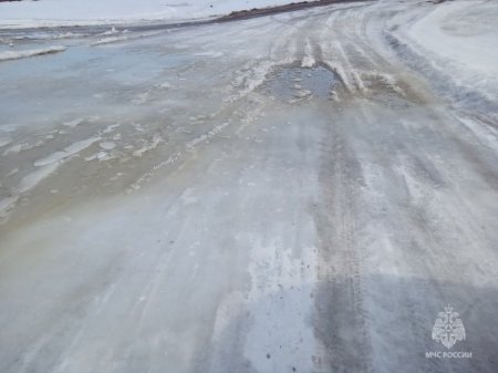 На Братском водохранилище закрыта ледовая переправа В«Каменка вЂ“ СвирскВ»