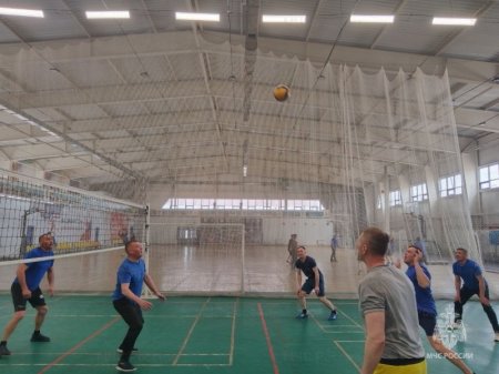 Соревнования по волейболу, посвящённые Дню пожарной охраны, прошли в Чите