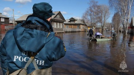 В Красноярском крае проходит вторая волна паводка
