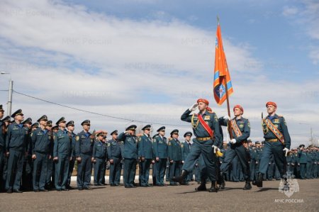 Забайкальские огнеборцы отметили 375-летие пожарной охраны России