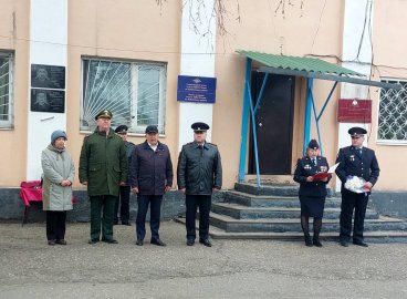В Кабанском районе открыты мемориальные доски памяти ветеранов органов внутренних дел
