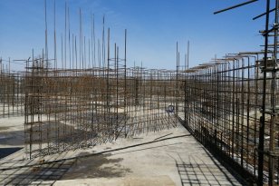 В Тайшете за счет средств инфраструктурного бюджетного кредита продолжается строительство школы на 1275 мест