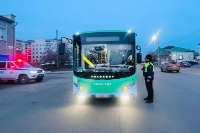 В Улан-Удэ автоинспекторы проверяют безопасность пассажирских перевозок