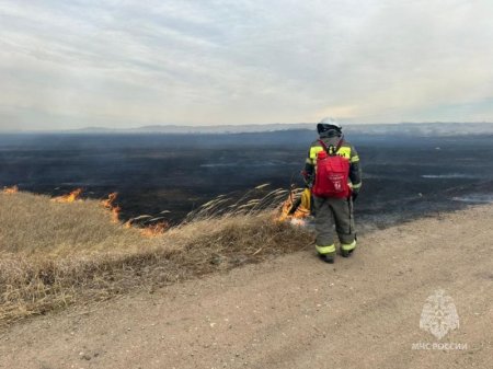 Огнеборцы Забайкалья не допустили распространения пожаров на город, дачные кооперативы и детский лагерь