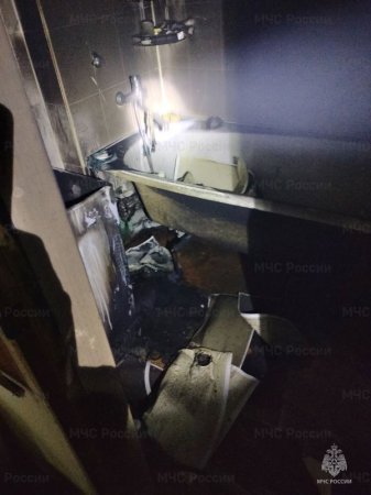 На пожаре, произошедшем в многоквартирном доме в Ангарске, пострадала женщина