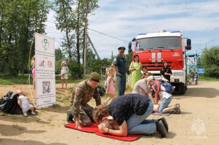 Урок по безопасности для детей и взрослых провели сегодня в популярном месте отдыха на Иркутском водохранилище