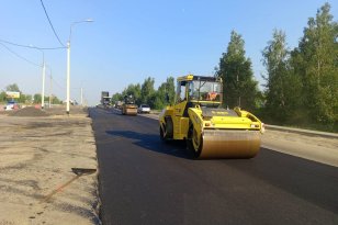 В Иркутской области продолжаются работы на крупных дорожных объектах по нацпроекту