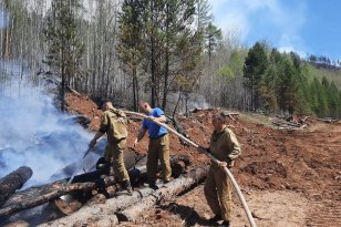 В лесах Иркутской области накануне ликвидировали четыре пожара