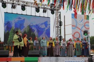 Представители семи регионов России приняли участие во Всероссийском этнокультурном фестивале «Мы разные. Мы вместе!» в Тальцах
