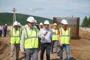 Строительство объектов в Жигаловском районе проверила команда Правительства Иркутской области