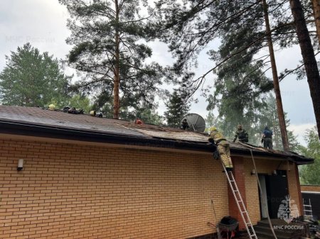 Гроза, наблюдавшаяся в прошедшие сутки в ряде районов Иркутской области, стала причиной нескольких пожаров