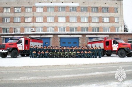 Новосибирский В«пожарный спецназВ» отмечает 35 лет со дня основания