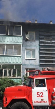 Пожарный извещатель спас двух детей в Иркутской области