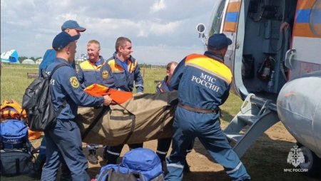 МЧС России направило аэромобильную группировку спасателей в Акшинский район